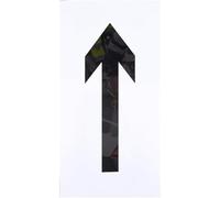 SUPERFINDINGS Straight Arrow Stencil Parking Lot Arrow Painting Templates Pavement Stencils Plastic Arrow Sign Plastic Arrow Sign Hollowed Out Board Indicator Arrow Drawing Tool for Parking Lots