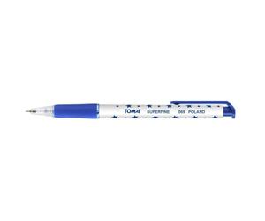 Superfine Automatic Ballpoint Pen 0.5mm Blue (30pcs) Toma Top Quality
