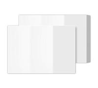 Superfine Printing Inc. Blank Bright Tri-Fold Brochure Card Stock 65Lb Cover (176 GSM) Scored for Easy Folding 50 per Pack
