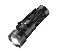 SuperFire 500000 Lumen LED Torch Rechargeable, Tactical Light with 5 Modes & USB-C Fast Charging, IP44 Water Resistant, Compact Pocket-Sized Design for Fishing, Hiking, Cycling and Security Work