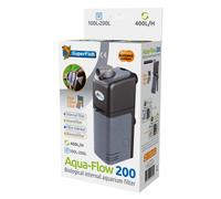 SuperFish Aqua-Flow 200 Aquarium Fish Tank Filter 400 LPH