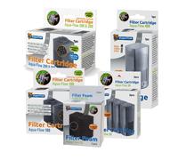 SUPERFISH AQUA FLOW EASY CLICK REPLACEMENT CARTRIDGES FILTER FOAM MEDIA CRYSTAL