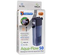 Superfish Aquaflow Aquarium Filter Fish Tank Power Filtration + Spray Bar Media
