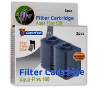 Superfish AquaFlow Filter Foam Carbon Media Cartridge Fish Tank Aquarium Flow
