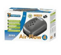 SuperFish Aquarium Pump Air Flow Fish Tank Ultra Safe AirPump Mini 1 2 4 Outlet