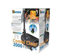 Superfish Combi Clear 2000 4 In 1 Pond Filter - All In One Filtration 5w UV Pump & Fountain (4000)