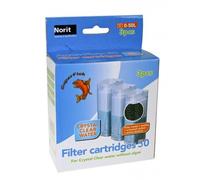 Superfish Crystal Clear Cartridges - Aqua Flow 50 - Cartridge - Pack of 3