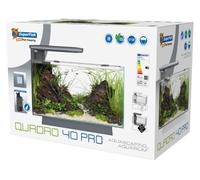 Superfish Quadro 40 Pro LED White 28 Litre Aquarium Fish Tank