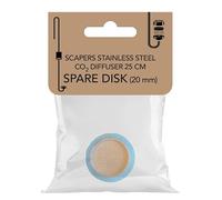 Superfish SF Scapers Professional Stainless Steel CO2 Diffuser for Aquascaping with Replaceable Diffuser for 25-50cm Aquarium (Disc for 25cm)