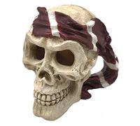 Superfish SF Skull Red Pirate Aquarium Decoration 15 x 13 x 14 cm