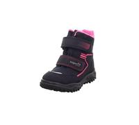 Superfit 1-006082-8020 Slip-On Boots Textile & Synthetic Unisex in Blue, Blue Pink 8020, 1 UK
