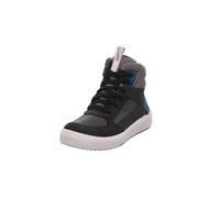 Superfit 1-100101-2000 Boots Synthetic, Leather and Textile Boys in Grey Combination, Grey Blue 2000, 4 UK