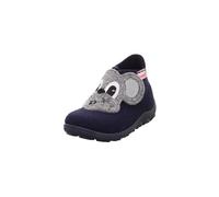 Superfit Baby Boys HAPPY Hausschuhe, BLAU/GRAU 8100