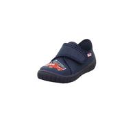 Superfit Boys BILL Hausschuhe, BLAU/ROT 8000