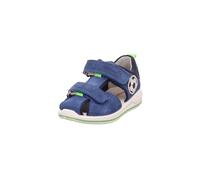 Superfit Boy's Boomerang Sandal, Blue Light Green 8000, 4.5 UK Child