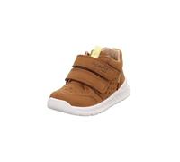 Superfit Boys Breeze Sneaker, Braun/Gelb 3020