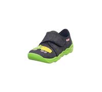 Superfit Boys BUBBLE Hausschuhe, BLAU/GRÜN 8030