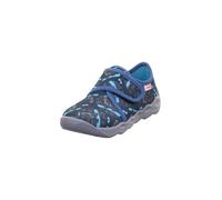 Superfit Boys Bubble Hausschuhe, Blau/Mehrfarbig 8020