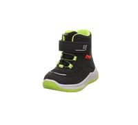 Superfit Boys' Cooper Trainers, Black Light Green 0000, 8.5 UK Child