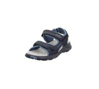 Superfit Boy's Criss Cross Sandal, Blue Light Grey 8010, 12.5 UK Child