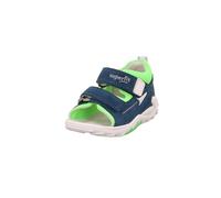 Superfit Boy's Flow Sandal, Blue Light Green 8020, 7 UK Child