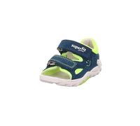 Superfit Boy's Flow Sandal, Blue Yellow 8030, 7 UK Child