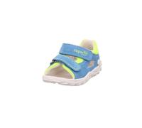 Superfit Boy's Flow Sandal, Light Blue Yellow 8410, 4 UK Child