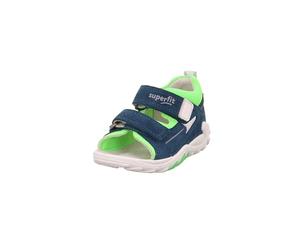 Superfit Boys' FlowSandal, Blue light green 8020., 22 EU