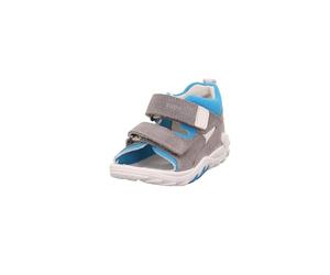 Superfit Boys' FlowSandal, grey turquoise 2010, 24 EU