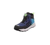 Superfit Boys Free Ride Lightly Lined Gore-Tex Trainers, Blue Light Green 010, 8.5 UK