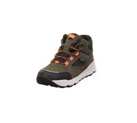 Superfit Boys Free Ride Lightly Lined Gore-Tex Trainers, Green Orange 000, 8.5 UK