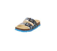 Superfit Boy's Fussbettpantoffel Mule, Black, 8 UK Child