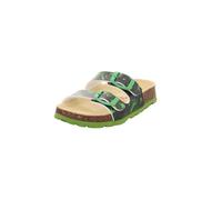 Superfit Boy's Fussbettpantoffel Mule, Green, 11.5 UK Child