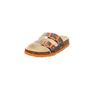 Superfit Boy's Fussbettpantoffel Mule, Orange, 13 UK