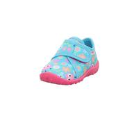 Superfit Boys Girls Spotty Slippers 19 EU, turquoise, 2.5 UK