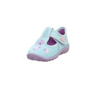 Superfit Boys Girls Spotty Slippers, Light Green 7530, 21 EU