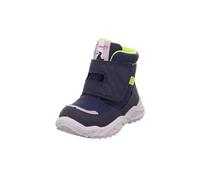 Superfit Boy's Glacier Snow Boot, Blue Light Green 8000, 7.5 UK Child Wide
