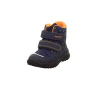 Superfit Boys GLACIER warm gefütterte Gore-Tex Stiefel, BLAU/ORANGE 8020
