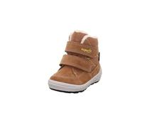 Superfit Boys GROOVY warm gefütterte Gore-Tex Stiefel, BRAUN/GELB 3000