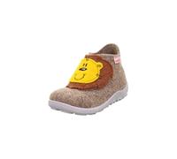 Superfit Boys Happy Hausschuhe, Beige/GRAU 4000