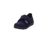 Superfit Happy Plain Navy Kids Boys Slippers 1006296-8010 in a Plain Wool in Size 29