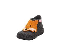 Superfit Boys Happy Hausschuhe, GRAU/Orange 4700
