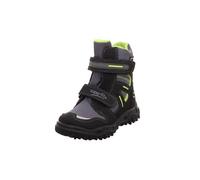 Superfit Boys Husky Warm Gefütterte Gore-tex Snow Boots, Schwarz Grün 03, 8.5 UK Child