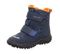 Superfit Boys HUSKY warm gefütterte Gore-Tex Stiefel, BLAU/ORANGE 8030