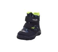 Superfit Boys HUSKY1 warm gefütterte Gore-Tex Stiefel, BLAU/HELLGRÜN 8000