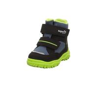 Superfit Boys HUSKY1 warm gefütterte Gore-Tex Stiefel, SCHWARZ/HELLGRÜN 0000