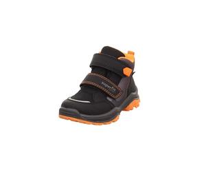 Superfit Boys Jupiter Leicht gefütterte Gore-Tex Sneaker, Schwarz/Orange 0000