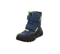 Superfit Boys ROCKET warm gefütterte Gore-Tex Stiefel, BLAU/HELLGRÜN 8010
