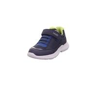 Superfit Boys Rush Gore-Tex Sneaker, Blau/HELLGRÜN 8000
