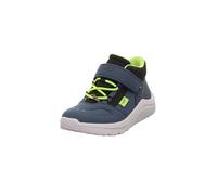 Superfit Boys Slipper Kicks Children's Low Shoes Width W V Loose Inlay Yes, Blue Light Green 010, 10.5 UK Child